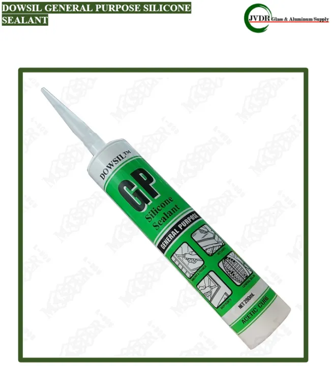 Dowsil GP Silicone Sealant General Purpose Acetic Cure 300 ml Dow