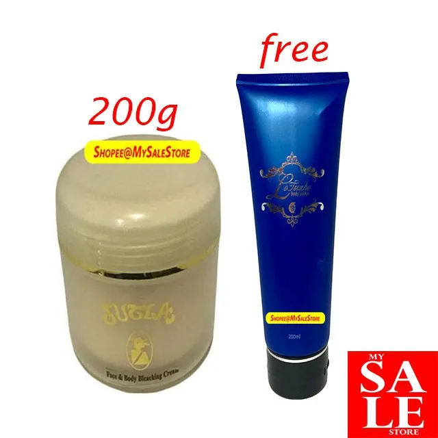 200g Sutla Face and Body Bleaching Cream + Letouche Lotion Lazada PH