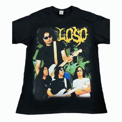 [มีสินค้า]เสื้อยืดผ้าฝ้ายเสื้อยืดคอตตอน 100% เสก Loso มีหน้า-หลัง  สวยจัด -Bootleg T-Shirt