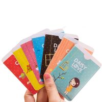 Hot Sale 3PCS Lovely Cooky Girl Business ID Credit Card Pocket Bag Wallet Holder Wallet Automatic Card Package Travel Card Case