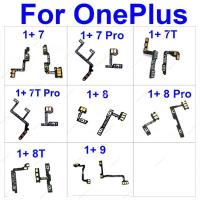 1 ชุด Volume Power FLEX CABLE สำหรับ OnePlus 1 + 7 7T PRO 8 8T 9 pro เปิดปิดปุ่มด้านข้าง Flex Ribbon กาวอะไหล่-hdfssaa