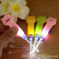 hot【DT】◇  Plastic Baby Safety 4pcs Illuminated Ear Pick Wax Remover Tweezer Cleaner