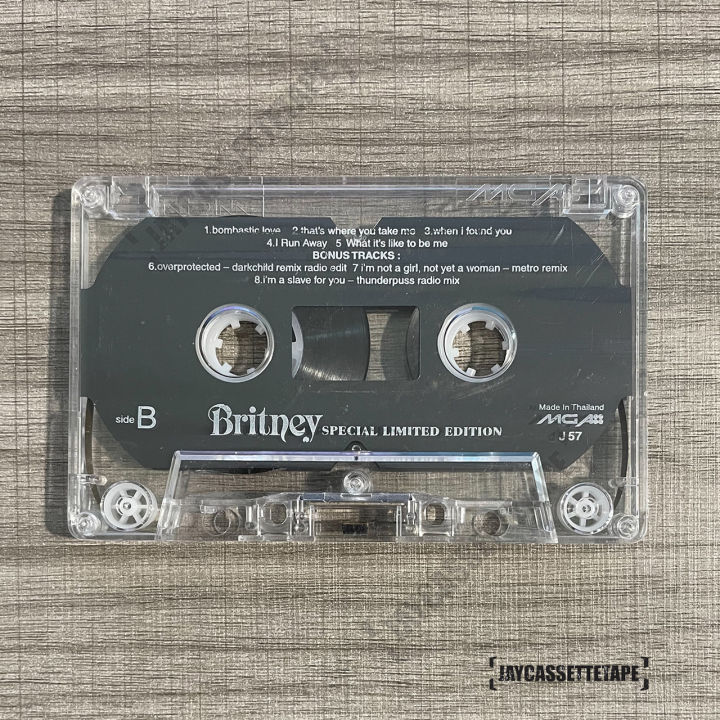 britney-spears-เทปเพลง-เทปคาสเซ็ต-เทปคาสเซ็ท-cassette-tape-เทปเพลงสากล