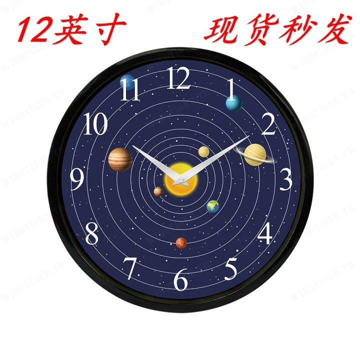 wingtiger-นาฬิกาติดผนึกสวรรค์ดาราศาสตร์ตกแต่งภายในบ้าน-นาฬิกาแขวนผนังสไตล์โฮมเดคเรชั่น