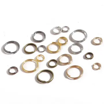 Gold Jump Rings 500pcs 10mm Double Loops Split Ring Bulk Jump Rings Split  Rings Double Loop Rings Jewelry Findings
