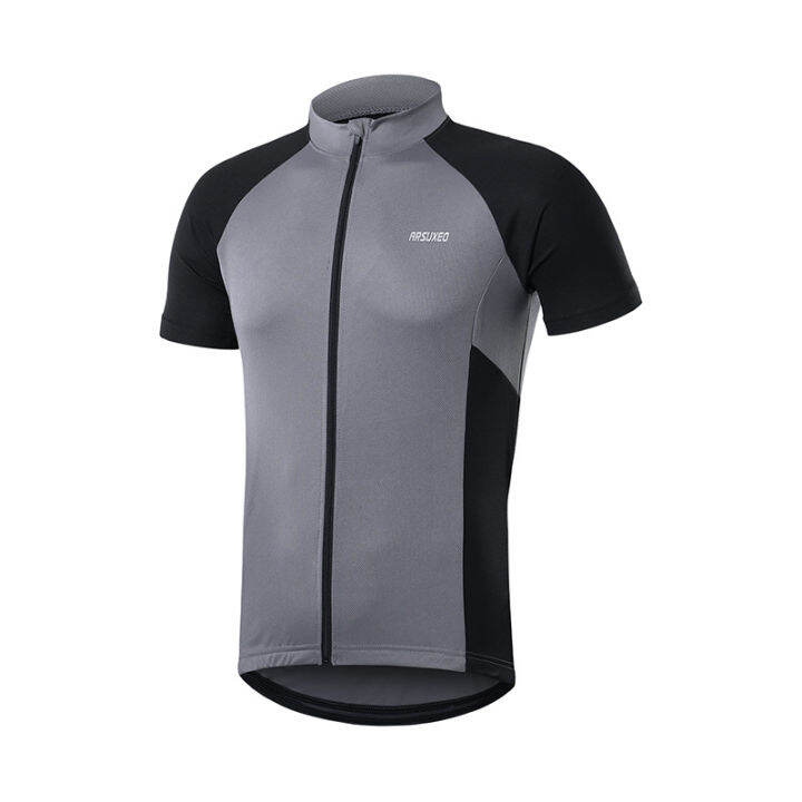 arsuxeo-summer-mens-short-sleeve-cycling-jersey-breathable-quick-dry-mtb-bicycle-shirt-road-mountain-bike-clothing