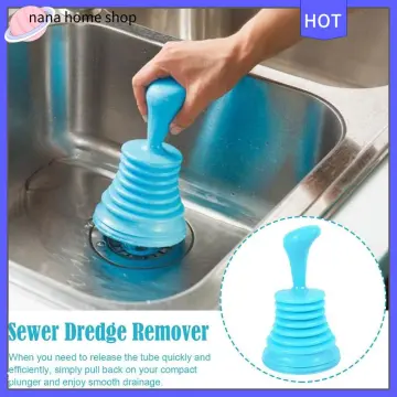 Toilet Clog Remover Drain Sucker Buster Rubber Plunger Unblocker Powerful  Sink