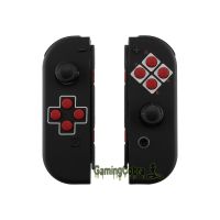 【♀】 PIN UP เคสนิ่มแบบสัมผัสคลาสสิก NES มีสไตล์พร้อมปุ่มกดเข้าชุด DIY สำหรับ Nintendo Joy-Con