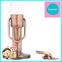 กันชนแบบห่วง ISON 748 สีทองแดงรมดำDOOR STOP WITH HOOK ISON 748 ANTIQUE COPPER **บริการเก็บเงินปลายทาง**