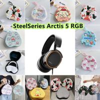 READY STOCK! For SteelSeries Arctis 5 RGB Headphone Case Cool Cartoon Pattern cosmonaut for SteelSeries Arctis 5 RGB Headset Earpads Storage Bag Casing Box