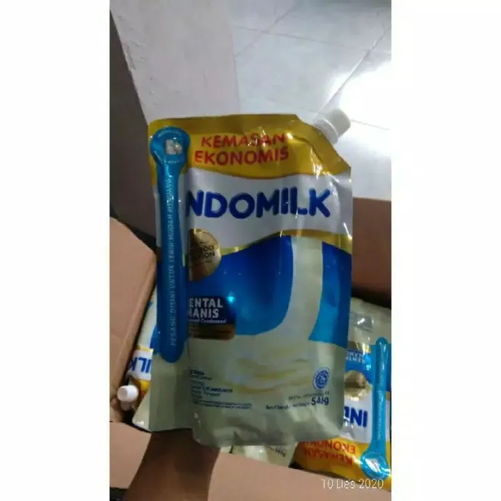 Susu Kental Manis Indomilk 545gram kemasan pouch Lazada Indonesia