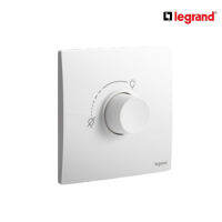 Legrand  ดิมเมอร์แบบหมุนสำหรับหลอดไฟฟ้า และหลอด LED สีขาว 1G 300W Dimmer รุ่นมาเรียเซนต์ | Mallia Senses |Matt White| 281086MW | BTiSmart