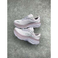 HOKA Bondi 8 บอนไดบอนได 8 รองเท้ากีฬาดูดซับแรงกระแทกสำหรับผู้ชายและผู้หญิง