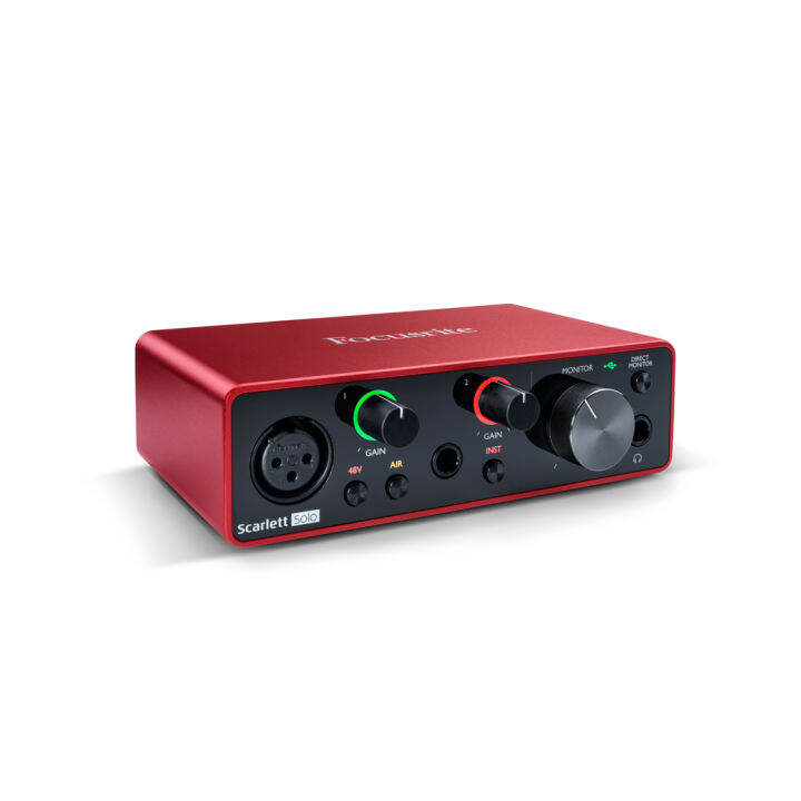 focusrite-scarlett-solo-gen-3-ออดิโออินเตอร์เฟส-อุปกรณ์บันทึกเสียง-โฮมสตูดิโอ-2in-2out-usb-audio-interface