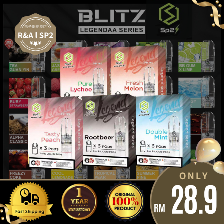 SP2 Springtime Refill Cartridge Flavor Compatible SP2S REFILL SP2