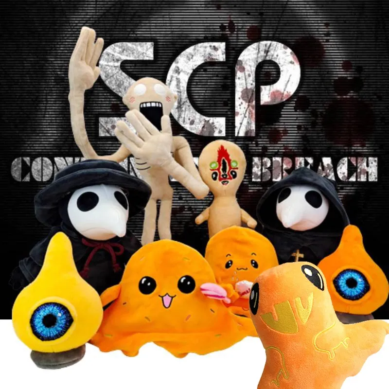 SCP-999 The Tickle Monster Orange Soft Plush Toy by SCP Foundation