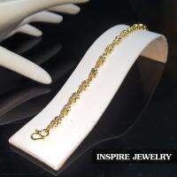 inspire jewelry สร้อยข้อมือลายปี่เซี้ยะต่อกันรอบข้อมือ ยาว 18cm. งานสวย งานจิวเวลลี่