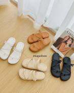 LAZNAGA1 giảm 40K 299K DÉP NAGASHOES ĐẾ BÁNH MÌ XỎ NGÓN & QUAI NGANG CÓ