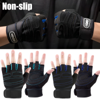 Mens Half Finger Gym Weight Lifting s Fitness Sport Training Heavyweight Workout Wrist Wrap Weight Lifting Exercise s2023