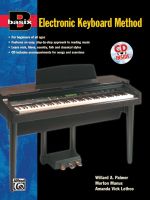 หนังสือเรียนดนตรี Basix Electronic Keyboard Method
