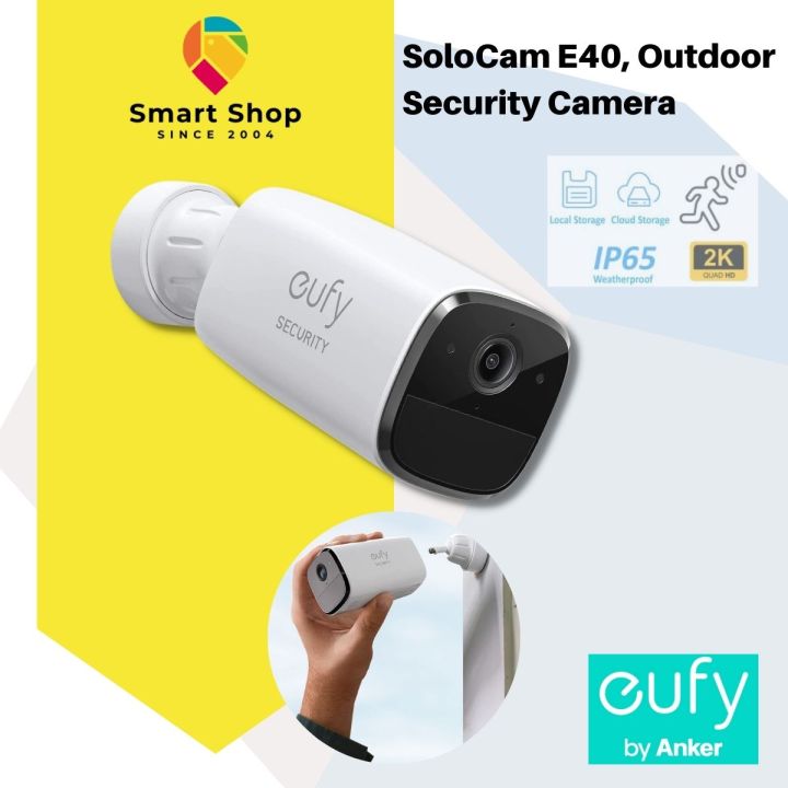 eufy Security by Anker- Solo Cam Pro 2K Wireless Outdoor Surveillance  Camera, IP65, AI Detection, No Monthly Fee