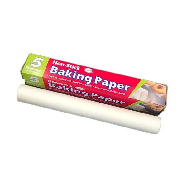 5 METER Non-Stick Baking Paper Roll Kitchens Cookie Baking Sheets ...