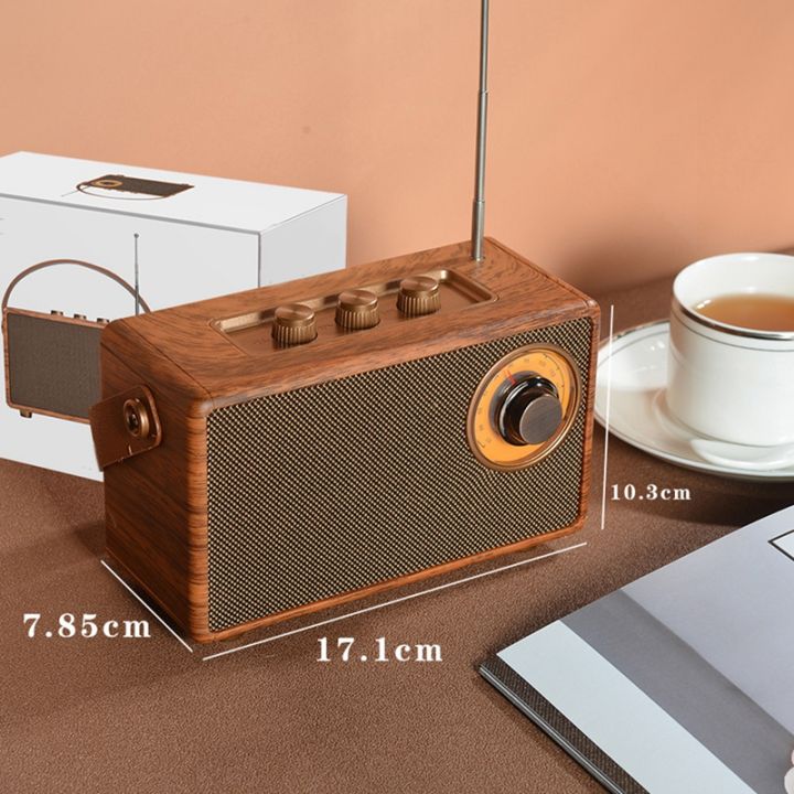 1-set-retro-fm-radio-portable-wooden-radio-bass-speaker-handsfree-mp3-player-support-usb-tf-card-aux-play