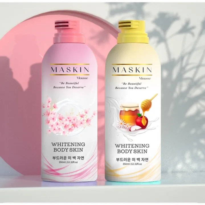 body wash Authentic Mousse MASKIN Shower Gel Whitening Perfume Body