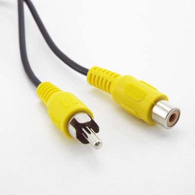 ；【‘； 1M RCA Male To Female Cable Digital Coax Coaxial Audio Video Extension Cord For Subwoofer M/F Connector