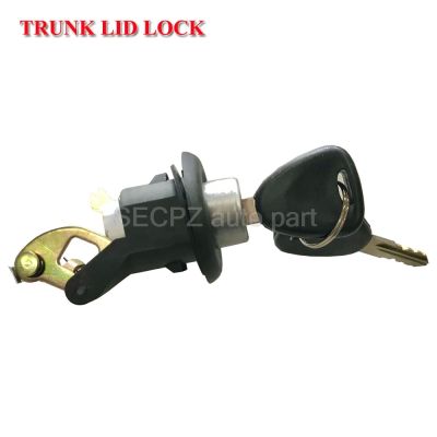 ✗✌ Barrel Trunk Lock For Renault Sandero 2007 With 2 Keys 6001550798