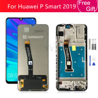 สำหรับเหมาะสำหรับเหมาะสำหรับ P สมาร์ท2019จอแสดงผล LCD Touch Screen Digitizer สมัชชาที่มีกรอบ Pantalla อะไหล่ซ่อมเปลี่ยน