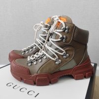 New !! Gucci Womens Flashtrek Trekking Boots