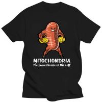 【HOT】New Biology Science Funny Mitochondria Cell T Shirt Comfortable Summer Style O Neck Short Sleeve Printing Solid Color Original S100%cotton