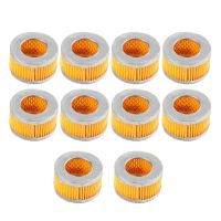 10Pcs Air Compressor Mute Air-Intake Silent Oil-Free Filter Elements 65X36X36Mm Tools Replacement Parts Accessories New