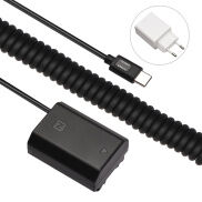 Andoer Bộ Ghép DC Pin Giả Type C NP