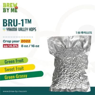 ฮอปส์ BRU-1 PELLET HOPS (T90) โดย Yakima Valley Hops ทำเบียร์ Homebrew