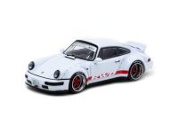 RWB 964 White w/ Red stripe 2021 Tokyo Auto Salon Special 1:64 (TARMAC WORKS)