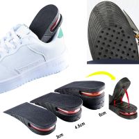 Height Increase Insoles Men Women Elevator Shoes Cushion Unisex Sneakers Heel Lifting Insert Heighten Half Insoles Accessories