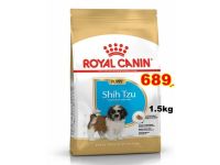 Royal Canin Shih Tzu Junior 1.5kg อาหารสุนัข สูตรลูกสุนัขชิสุ ขนาด 1.5 กิโลกรัม Exp.01/2024