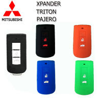 ปลอกกุญแจรีโมทรถมิตซูบิชิ Mitsubishi Xpander /Triton /Pajero เคสซิลิโคนหุ้มรีโมท ซองซิลิโคนใส่กุญแจรถยนต์กันรอยกันกระแทก