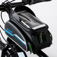 Sireck Frame Front Phone 6.0Inch Touchscreen Holder Case Bike Bag Reflective Waterproof Bag Bicycle Cellphone Top Tube Bag