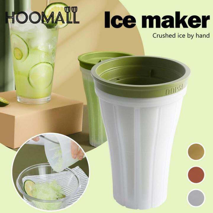 Hoomall DIY Slushy Cup Ice Maker Cup Homemade Smoothie Milkshake Bottle