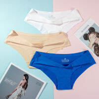 ไม่มีรอยต่อผ้าไหมน้ำแข็งชุดชั้นในสตรีกางเกง Traceless Hipster หญิง Elastic Intimates สำหรับฤดูร้อน2020