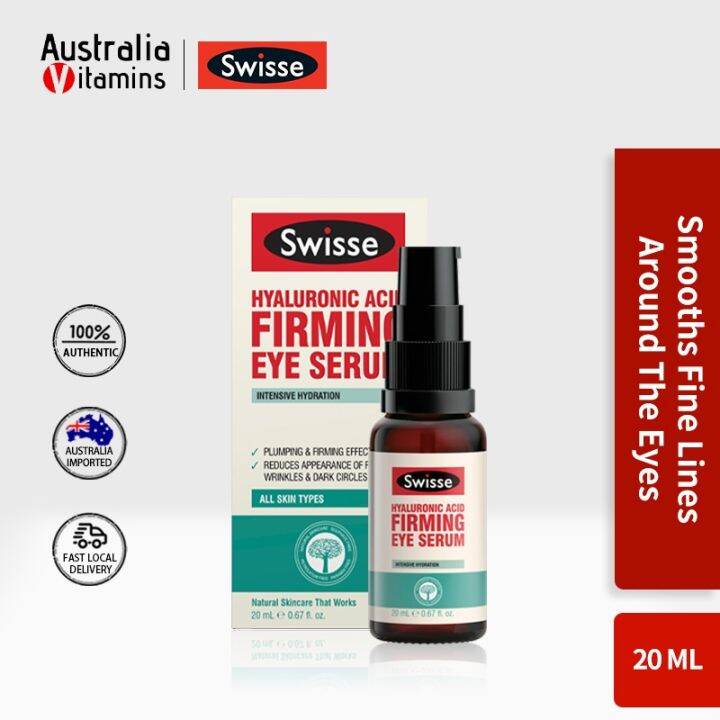Swisse Natural Hyaluronic Acid Firming Eye Serum 20ml Lazada PH