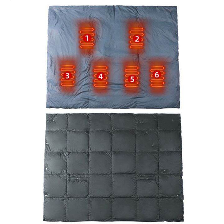 6-heating-areas-electric-blanket-wearable-usb-heated-blanket-multifunction-cushion-blanket-vest-shawl-knee-pad