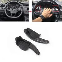 Steering Wheel Shift Paddles Fit For Vw Golf 6 Mk6 Vi Gti R20 Scirocco Passat Cc