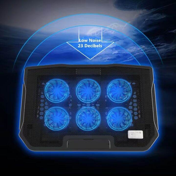 Adjustable Laptop Cooler Holder/Silent USB Fan Heatsink Cooling Pad