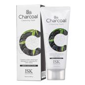 Sữa rửa mặt than hoạt tính loại bỏ bã nhờn ISK Charcoal Cleansing Foam Hàn Quốc 100ml