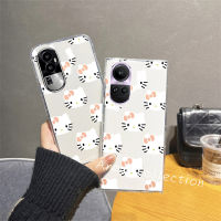 Phone Case เคส OPPO Reno10 Pro + OPPO Reno8 T A98 A78 NFC A17k A17 4G 5G ปลอกเคสใสการ์ตูนน่ารักนิ่มกันกระแทกซิลิโคน2023