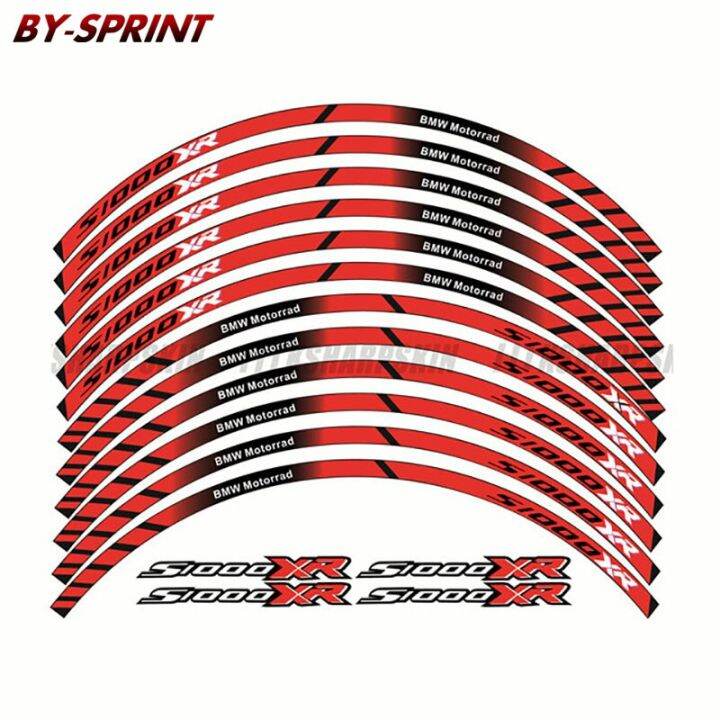 รถจักรยานยนต์สำหรับ-bmw-s1000xr-s1000-xr-17-12-x-หนาขอบด้านนอกริมสติ๊กเกอร์ลายล้อสติ๊กเกอร์สะท้อนแสง